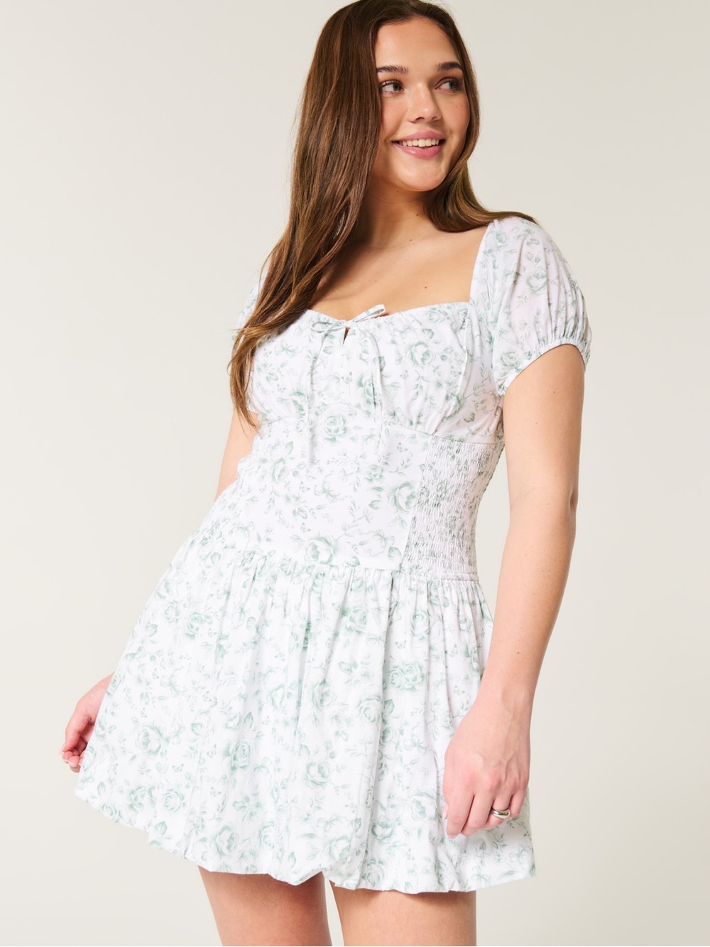 Hollister Sofia Drop-Waist Bubble Skort Dress